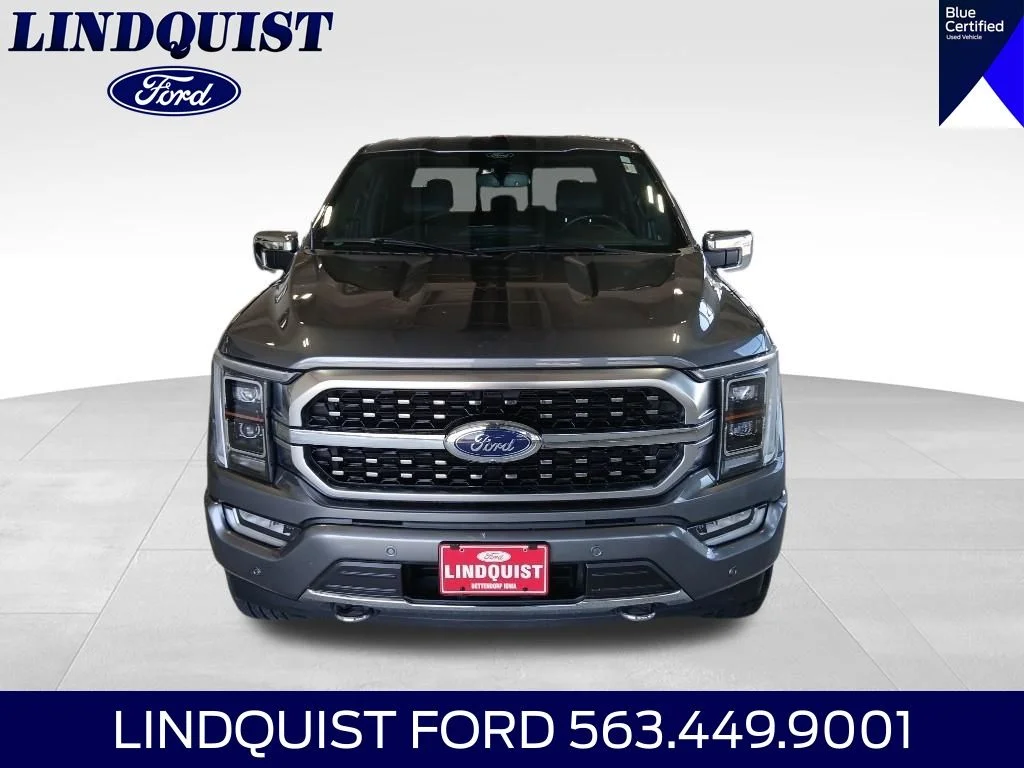 Certified Used 2022 Gray Metallic Ford Platinum image 5