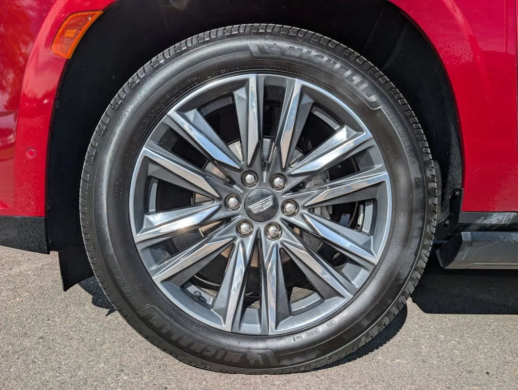 Used 2024 Radiant Red Tintcoat Cadillac Sport Platinum image 10
