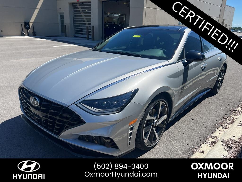 Used 2023 Curated Silver Hyundai SEL Plus image 3