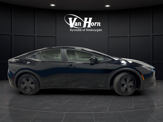 Used 2023 Midnight Black Metallic Toyota LE image 9
