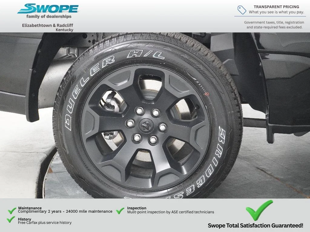 New 2026 Diamond Black Crystal Pearl-Coat Exterior Paint RAM Express image 27