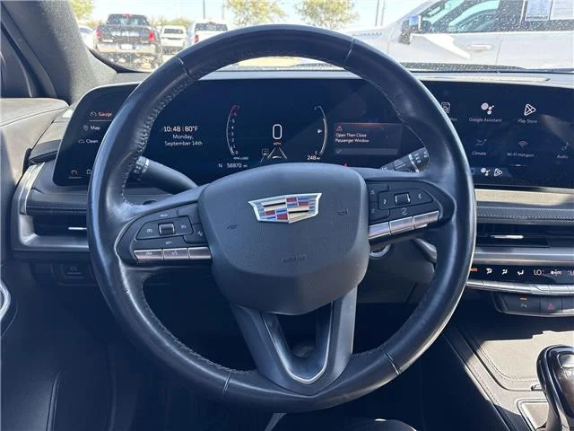 Used 2024 Silver Cadillac Premium Luxury Front-Wheel Drive image 19