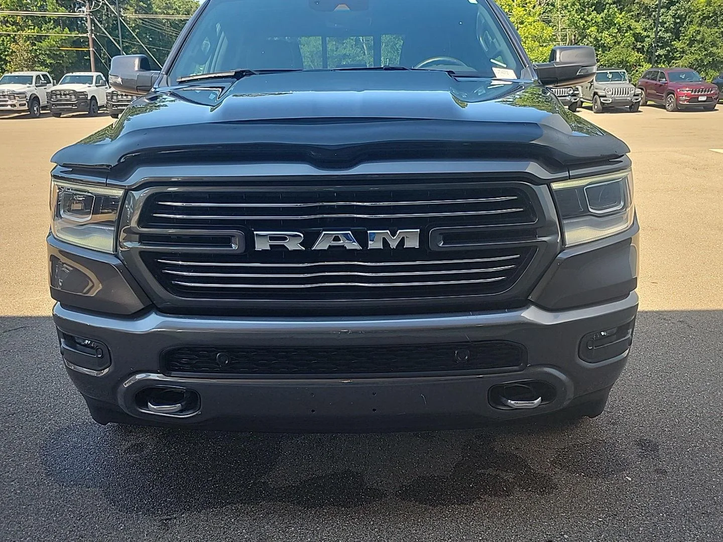 Used 2023 Granite Crystal Metallic Clearcoat Ram Laramie image 24