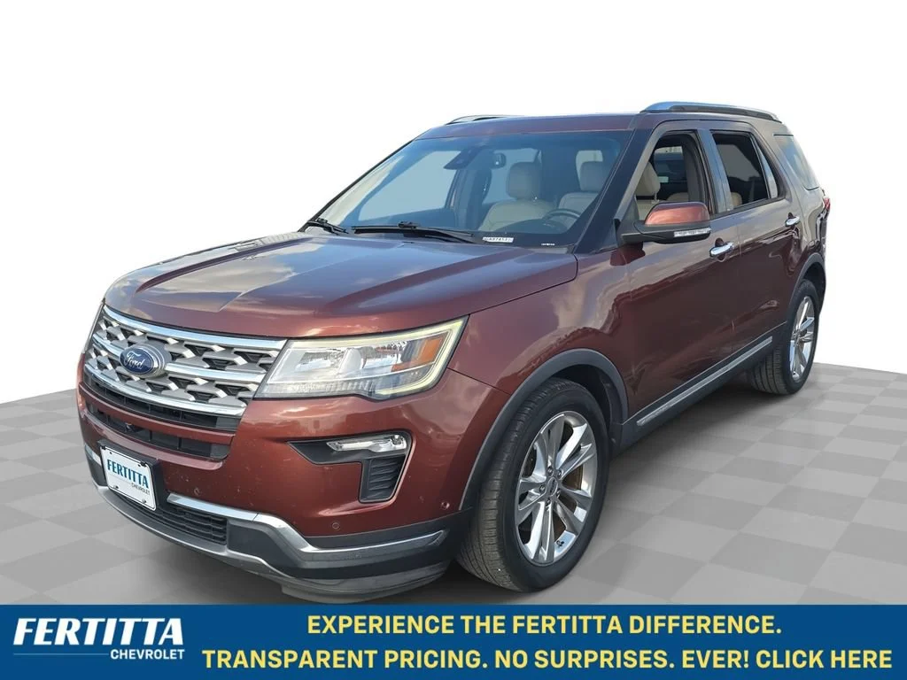 Used 2018 Red Ford Limited image 1