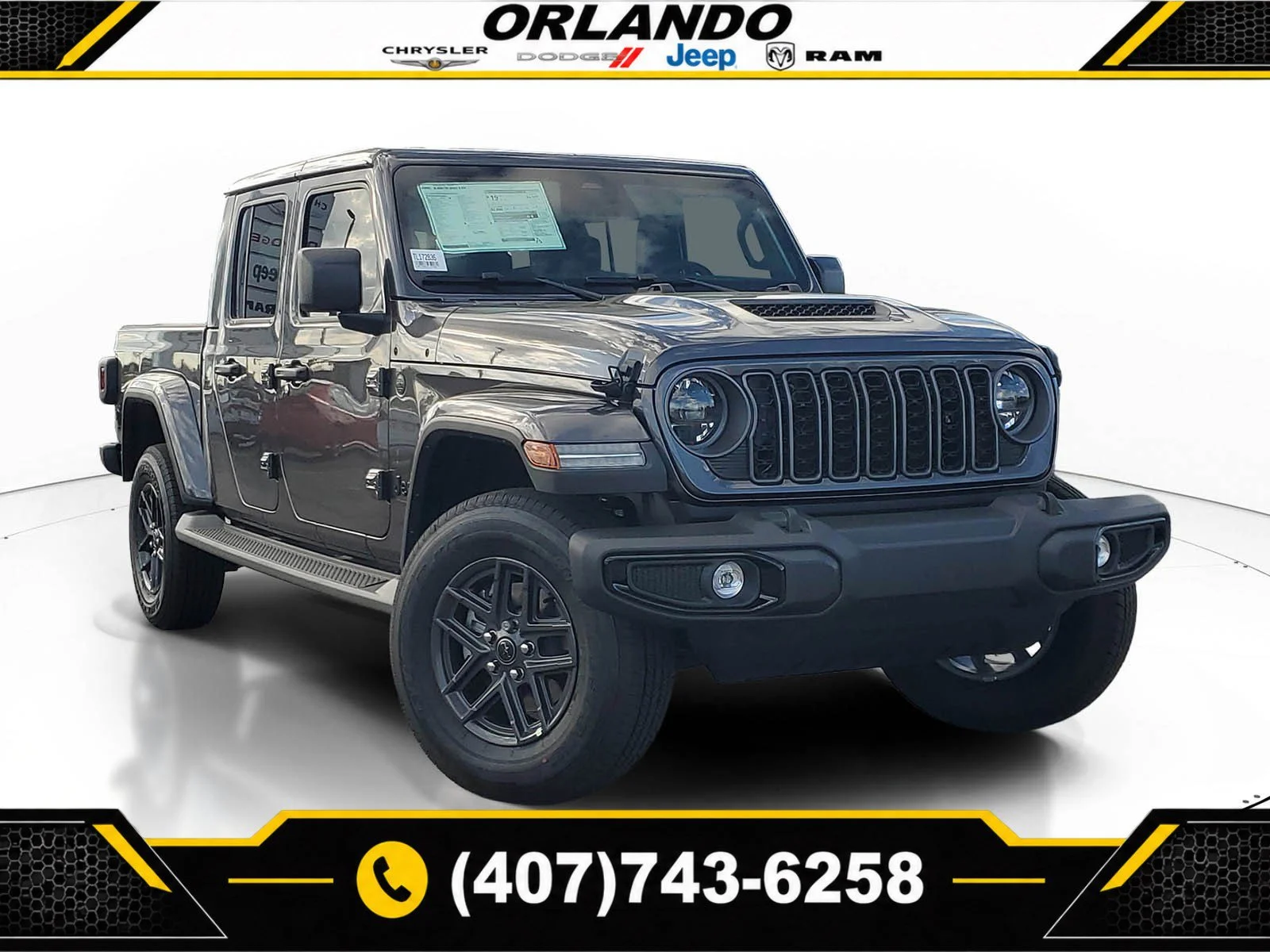 New 2026 Granite Crystal Metallic Clearcoat Jeep Sport S image 1