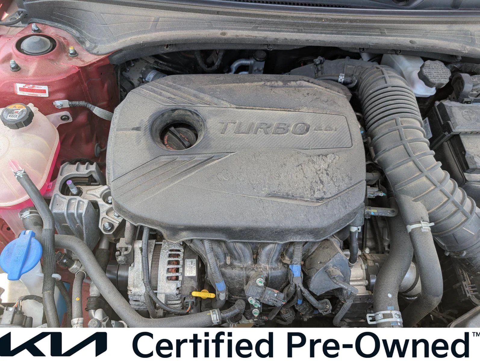 Used 2022 Currant Red Kia GT image 41