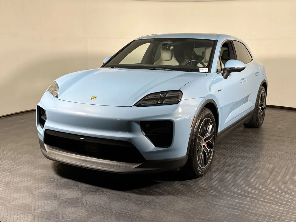 Used 2025 Frozen Blue Metallic Porsche 4S image 1