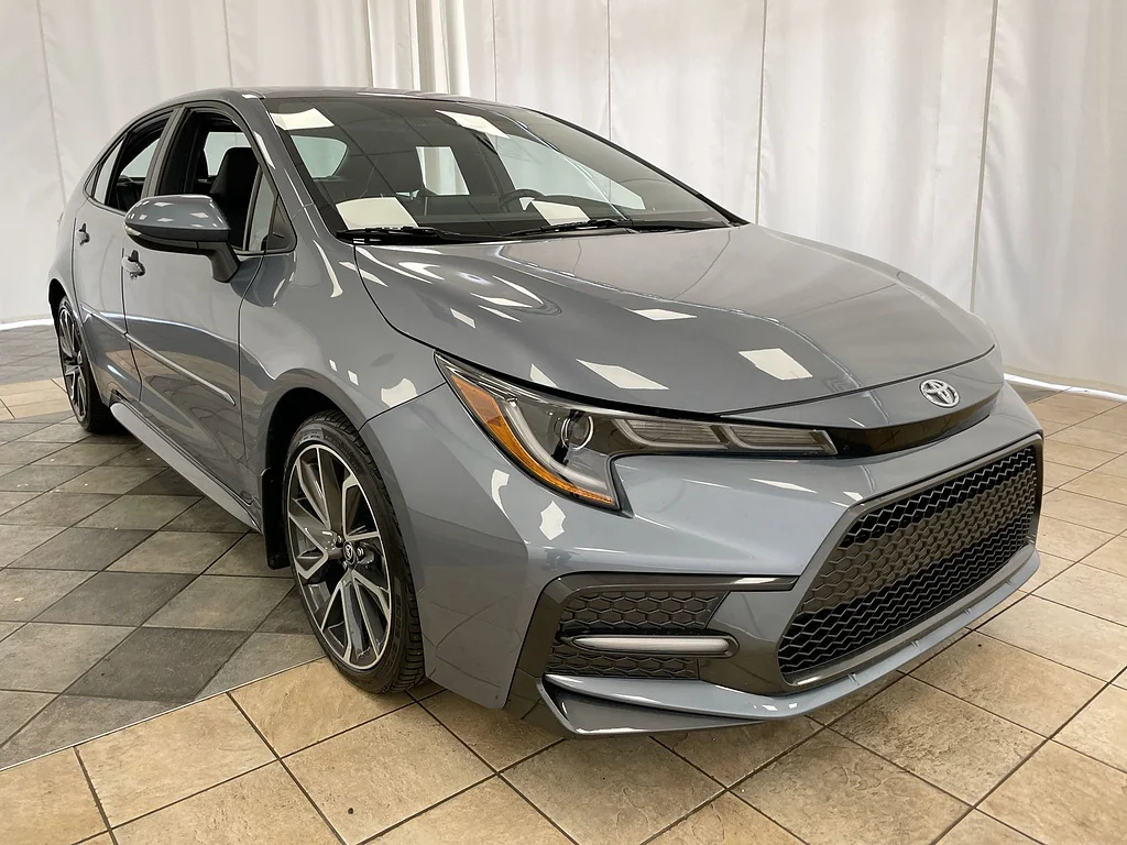Used 2022 Celestite Gray Metallic Toyota XSE image 34
