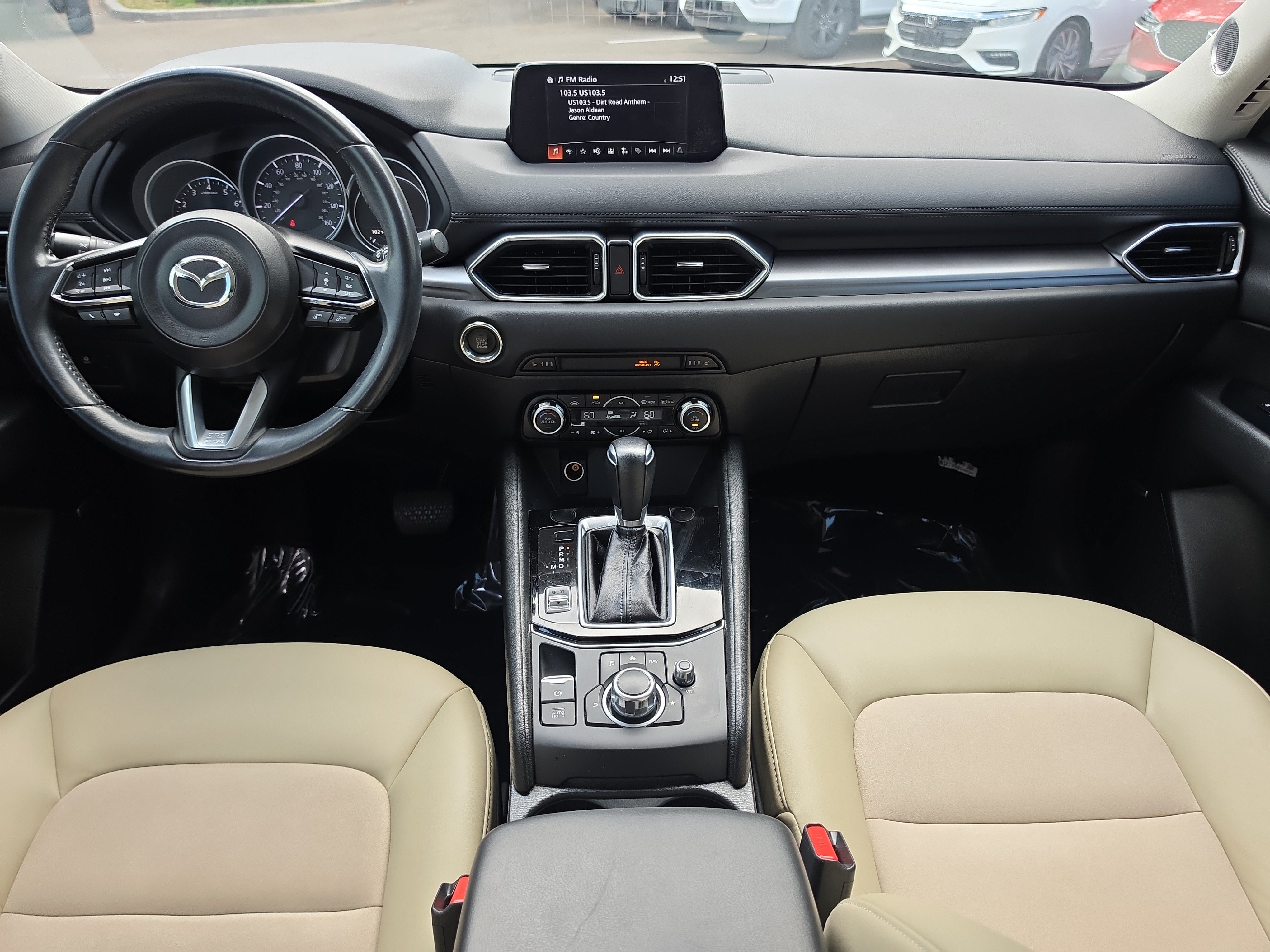 Used 2018 Snowflake White Pearl Mica Mazda Touring image 13