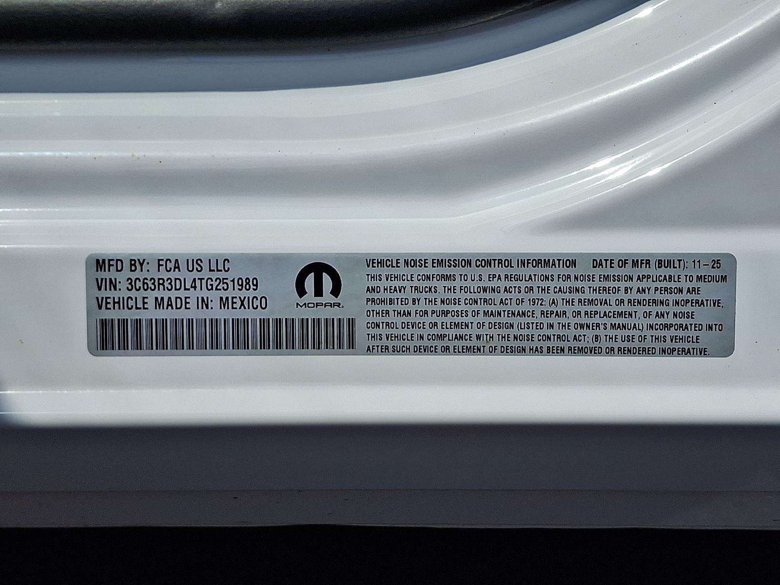 New 2026 Bright White Clear-Coat Exterior Paint RAM Big Horn image 18