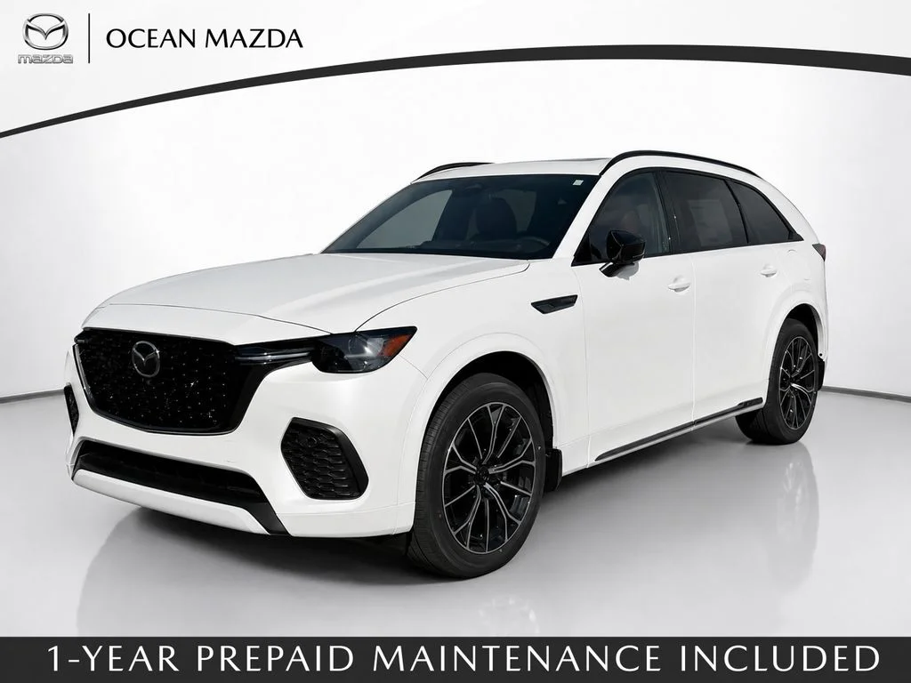 New 2026 Rhodium White Premium Mazda 3.3 Turbo S Premium AWD image 1