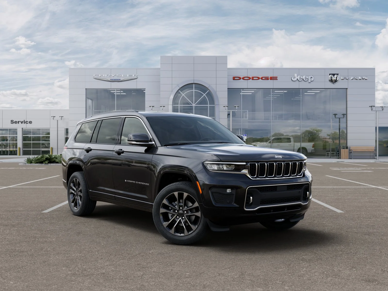 New 2025 Diamond Black Crystal Pearl-Coat Exterior Paint Jeep Overland image 23