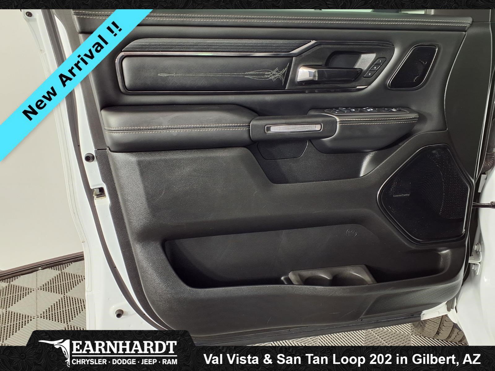 Used 2022 Bright White Clearcoat Ram Limited image 16