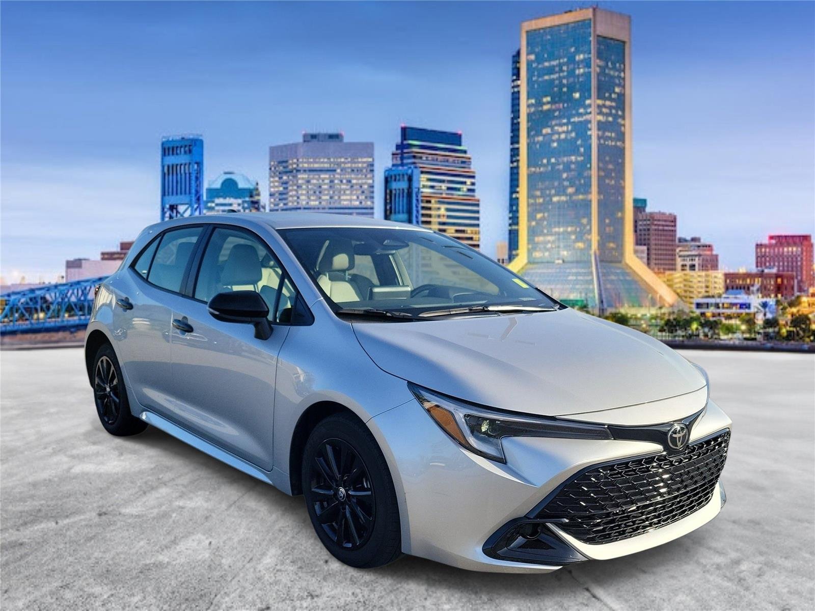 Used 2026 Classic Silver Metallic Toyota SE image 4