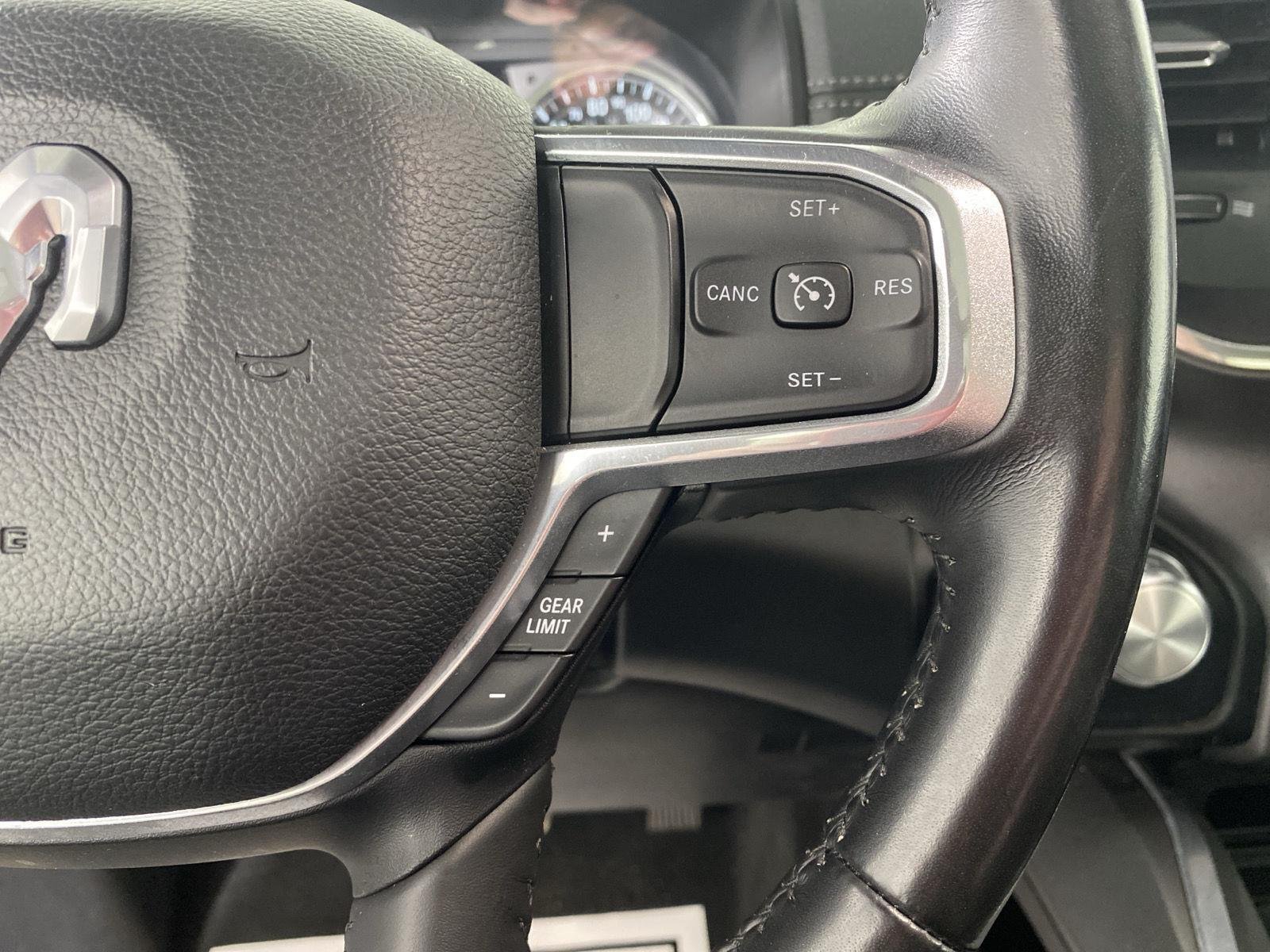 Used 2021 Diamond Black Crystal Pearlcoat Ram Laramie image 15