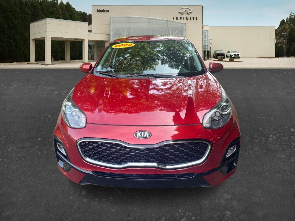 Used 2022 Hyper Red Kia LX image 2
