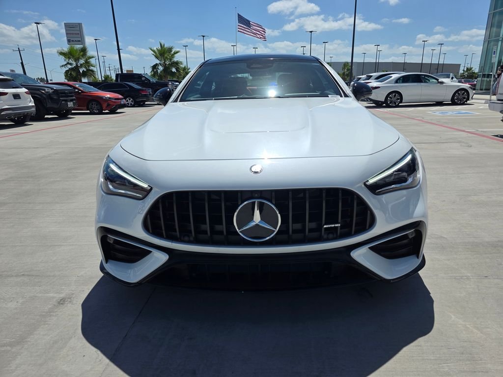 New 2026 MANUFAKTUR Moonlight White Metallic Mercedes-Benz AMG® CLE 53 4MATIC+ Coupe image 2