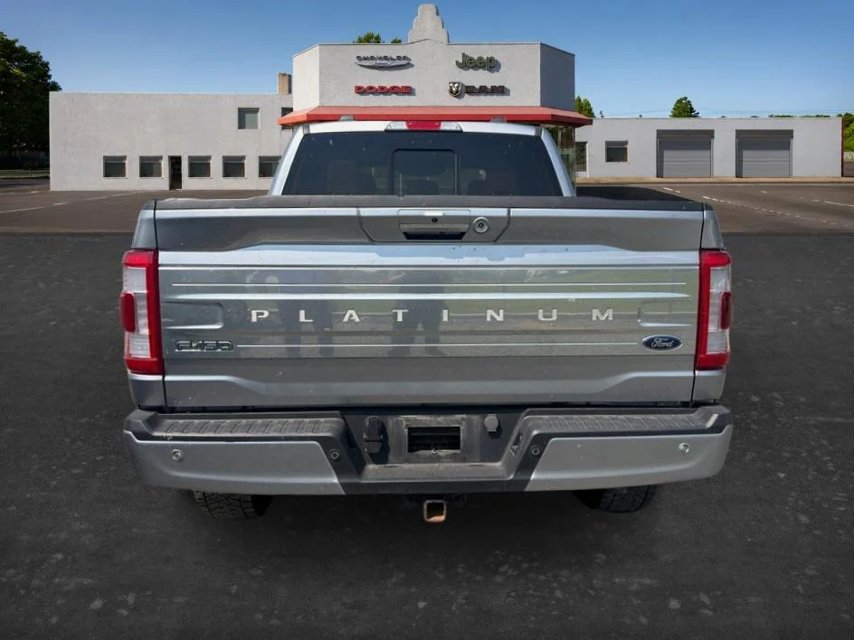 Used 2023 Iconic Silver Metallic Ford Platinum image 4