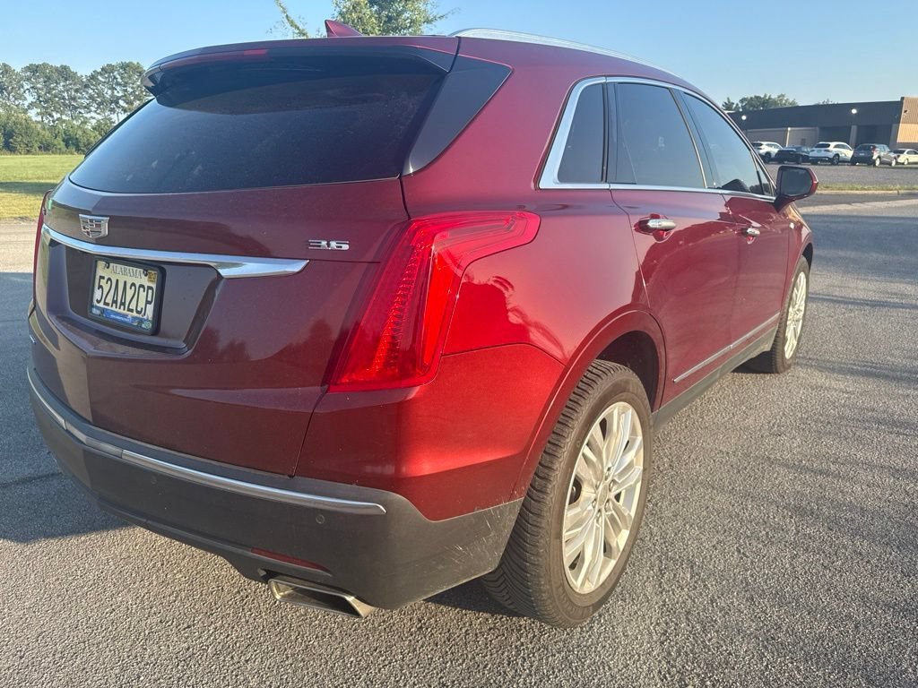 Used 2017 Red Passion Tintcoat Cadillac Premium Luxury AWD image 7