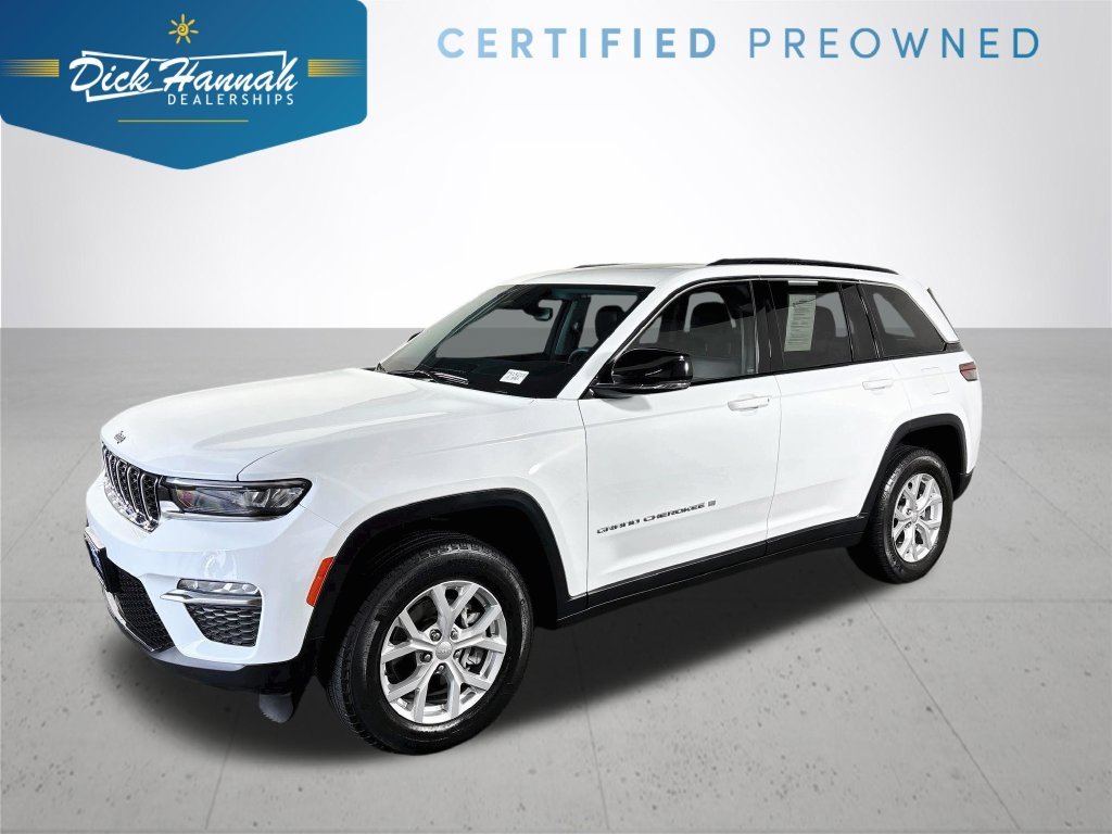 Certified Used 2023 White Jeep Limited image 1