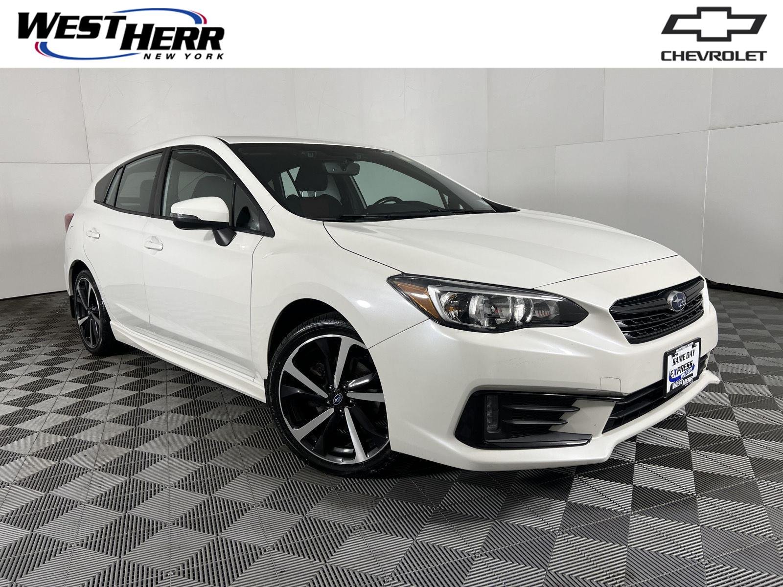 Used 2022 Crystal White Pearl Subaru Sport image 1