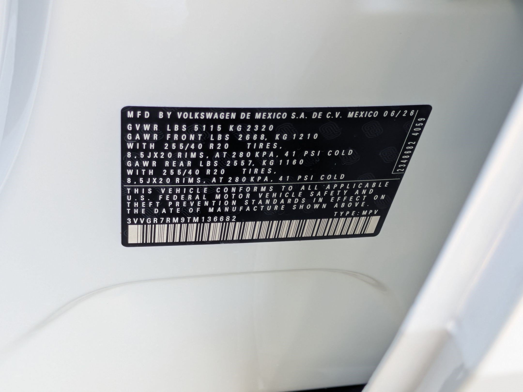 New 2026 Opal White Pearl Volkswagen SE R-Line Black image 16