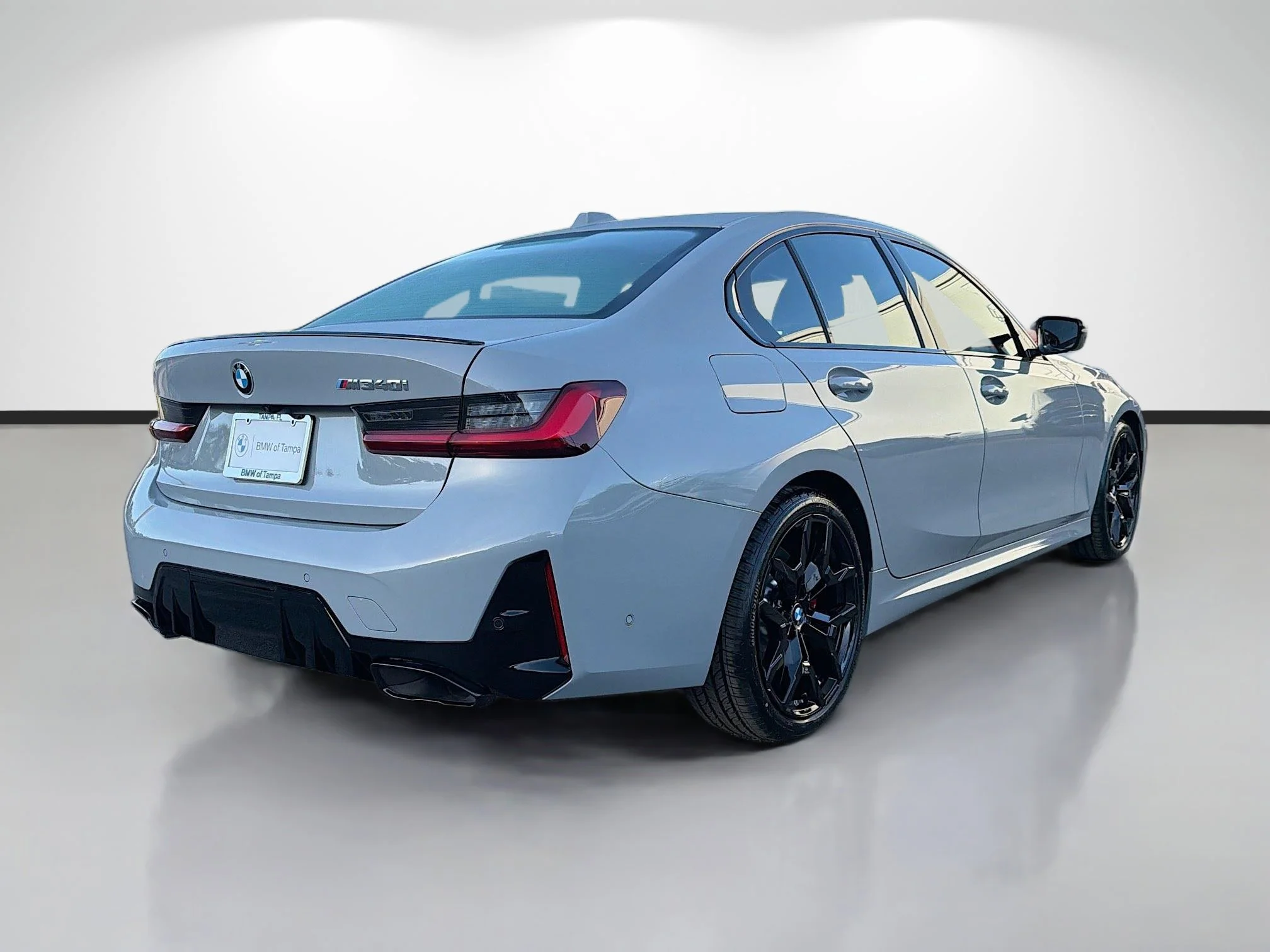 New 2026 Brooklyn Grey Metallic BMW M340i image 3