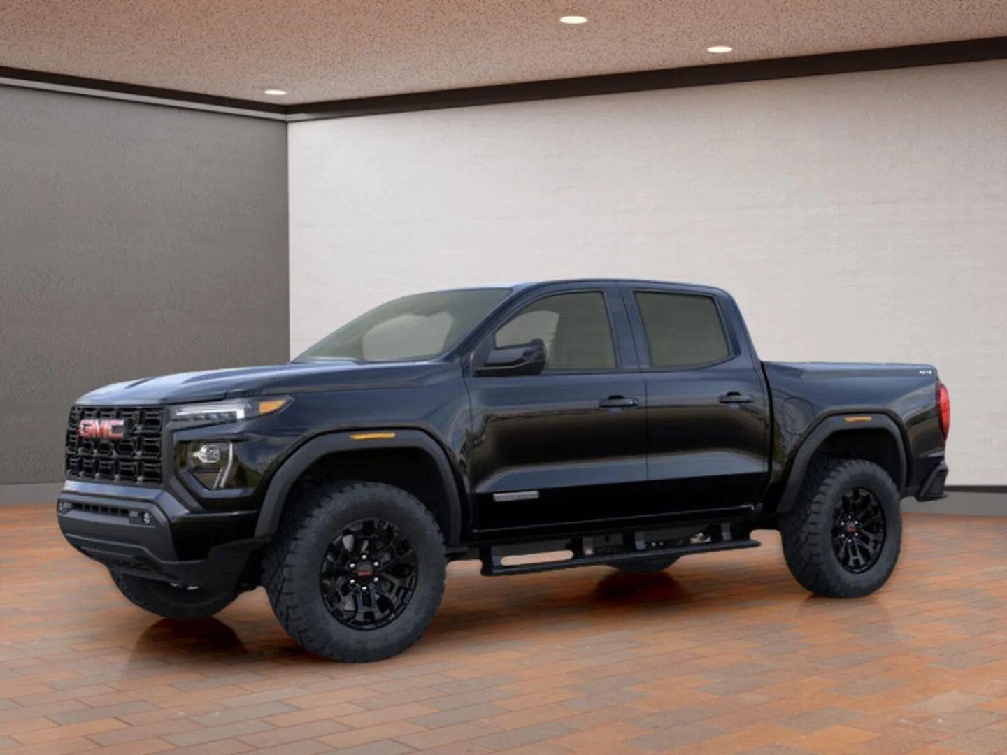 Used 2026 Black GMC Crew Cab Short Box 4-Wheel Drive Elevation image 2