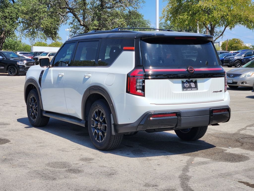 New 2026 Aspen White TriCoat / Super Black Two-tone Nissan PRO-4X® image 3