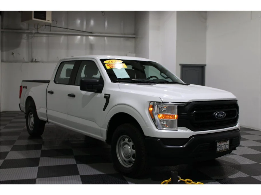 Used 2021 White Ford XL Pickup 4D 6 1/2 ft image 3
