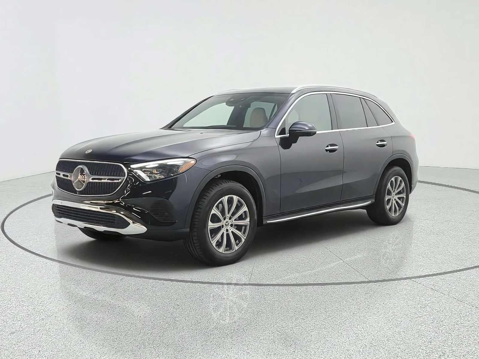 Used 2024 Nautical Blue Metallic Mercedes-Benz GLC 300 4MATIC® SUV image 1