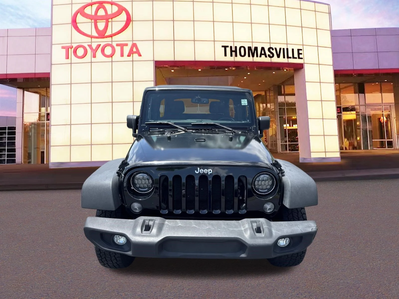 Used 2018 Black Clearcoat Jeep  image 2