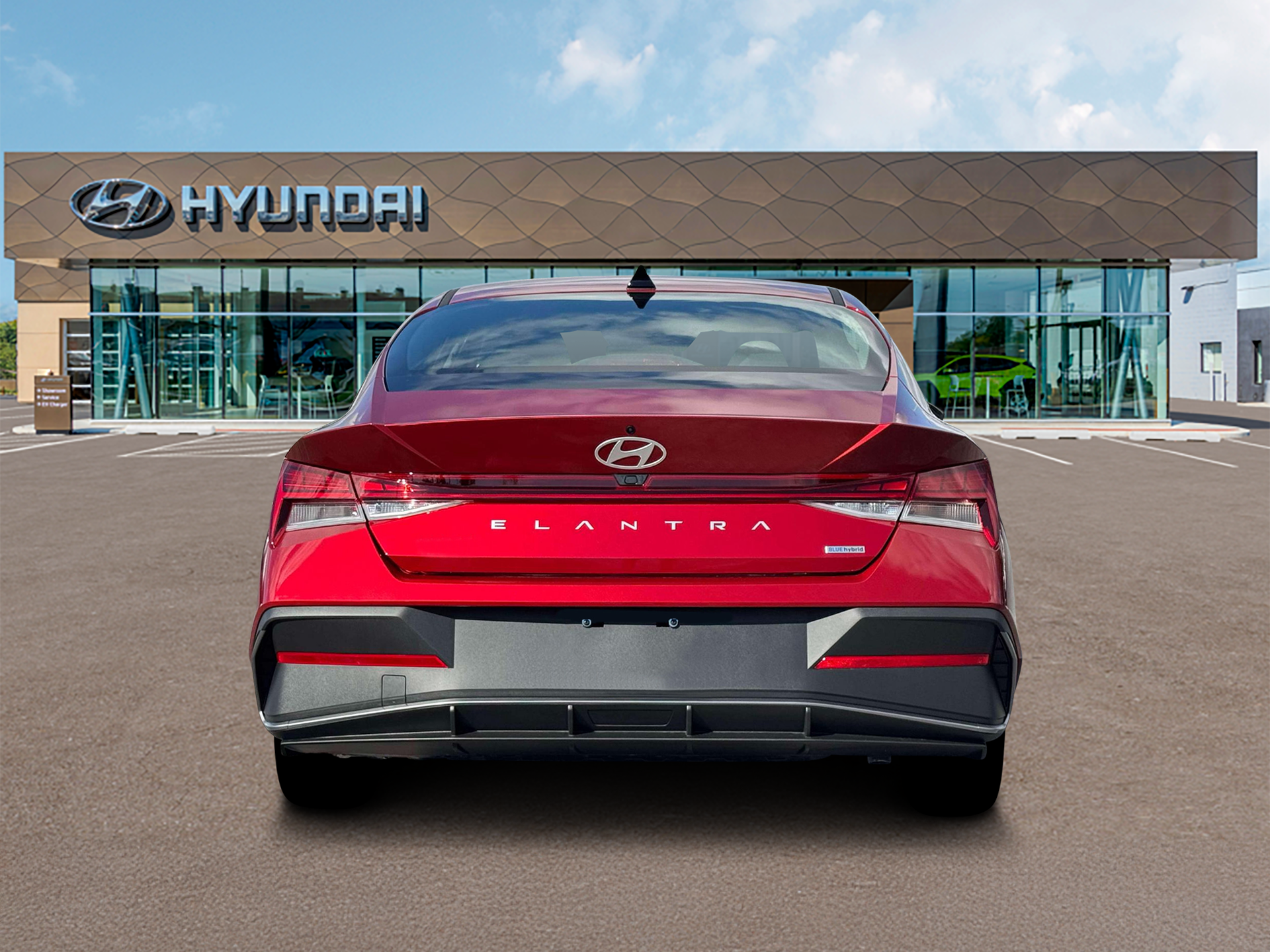 New 2026 Red Hyundai Blue image 6