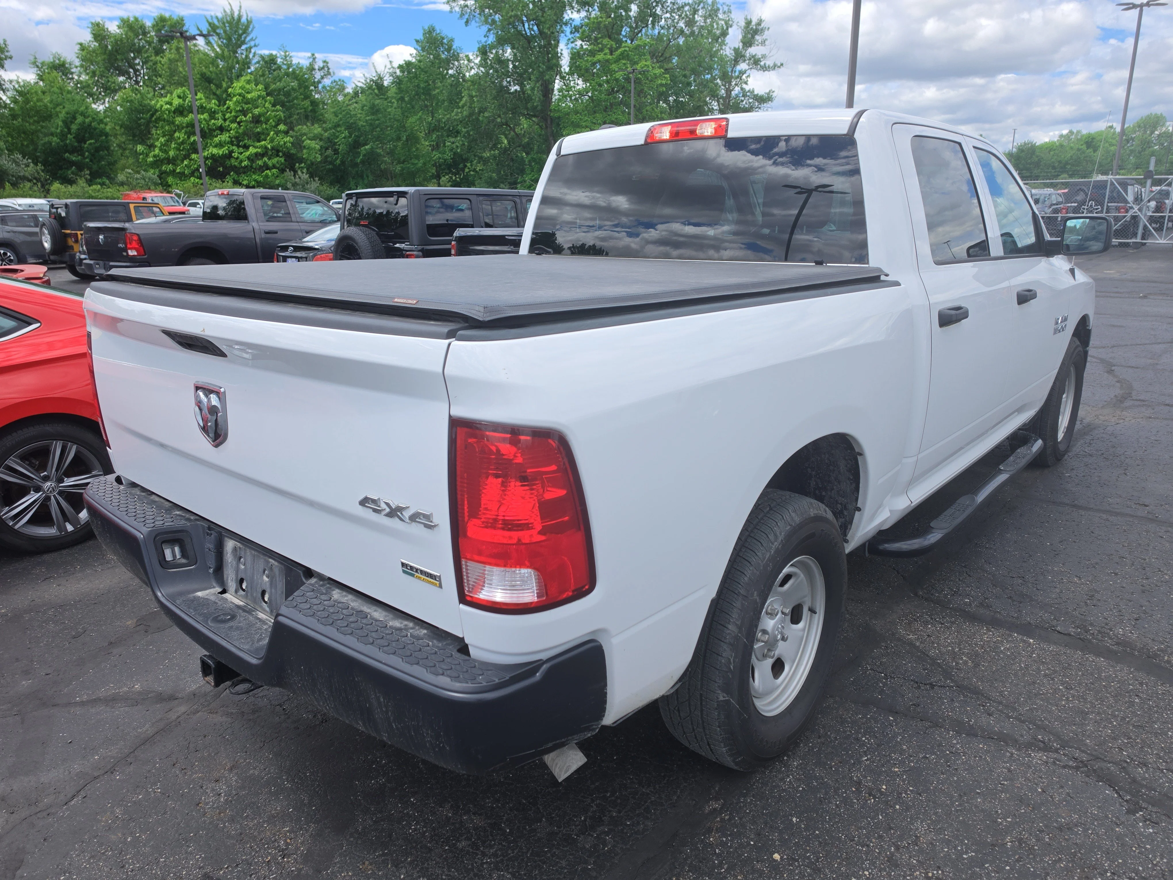 Used 2018 Bright White Clearcoat Ram Tradesman image 3