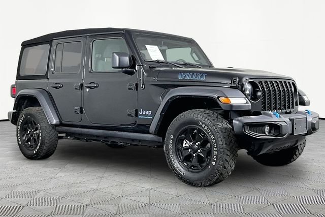 Used 2023 Black Jeep Willys 4xe image 2