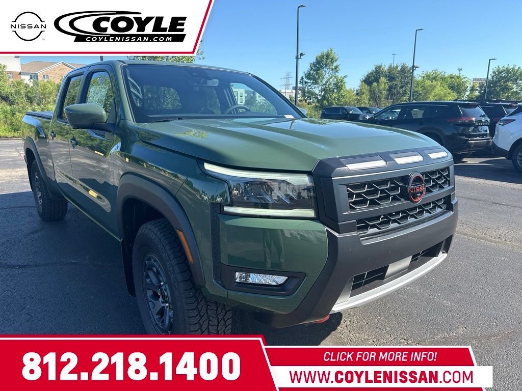 New 2026 Tactical Green Metallic Nissan Crew Cab PRO-4X® Long Bed image 1