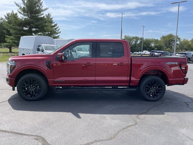 New 2025 Rapid Red Metallic Tinted Clearcoat Ford Lariat® image 2