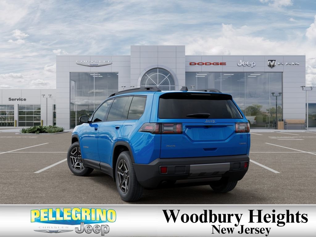 New 2026 Hydro Blue Pearl-Coat Exterior Paint Jeep Limited image 3