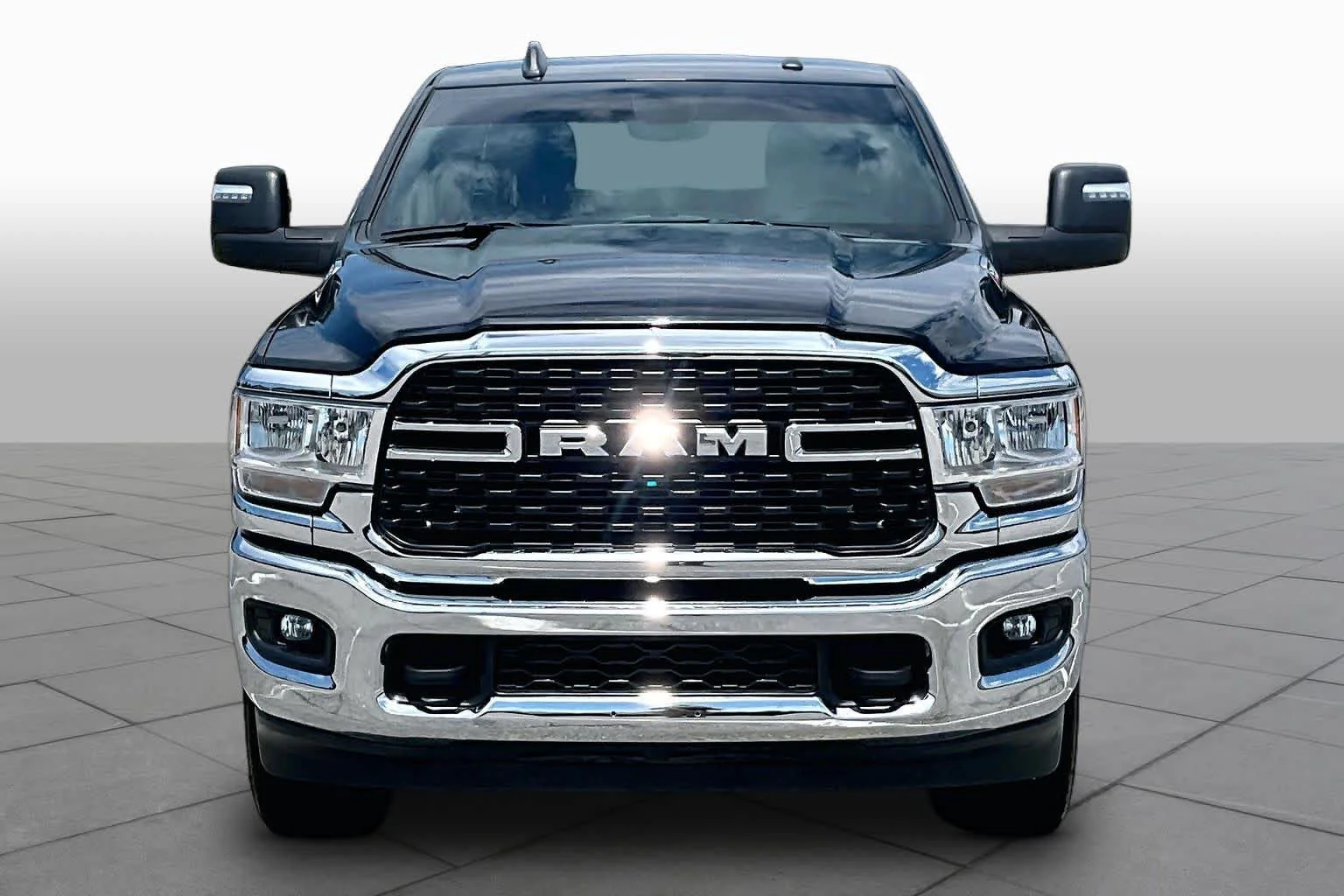 Used 2024 Diamond Black Crystal Pearlcoat Ram Big Horn image 4