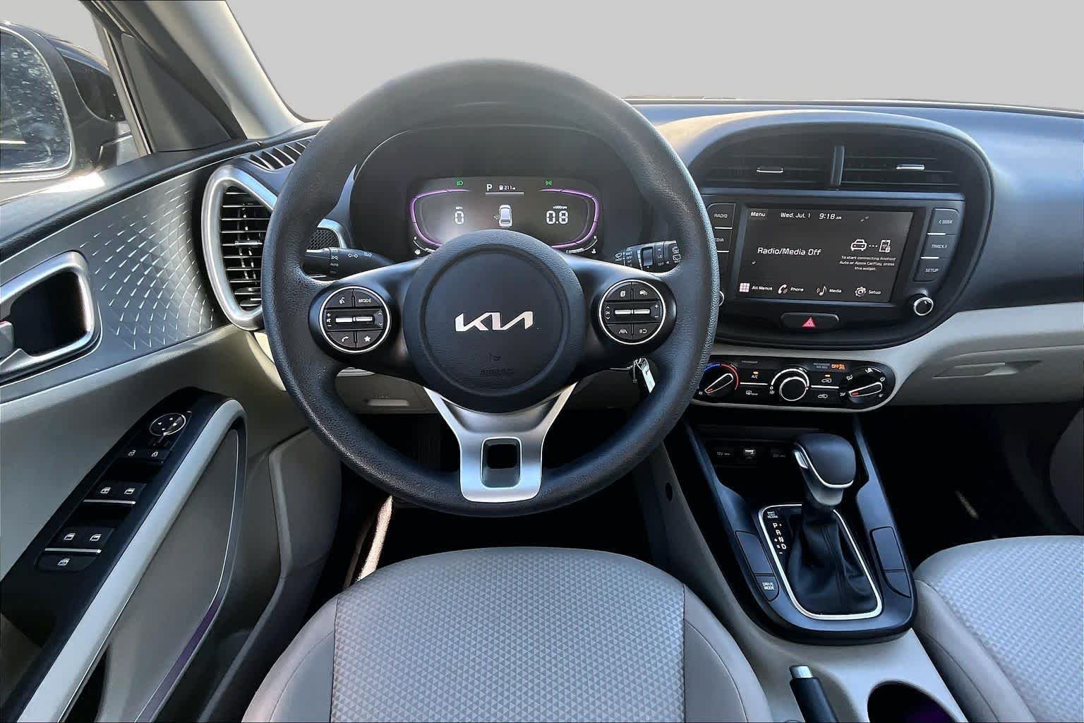 Used 2023 Fusion Black Kia LX image 6