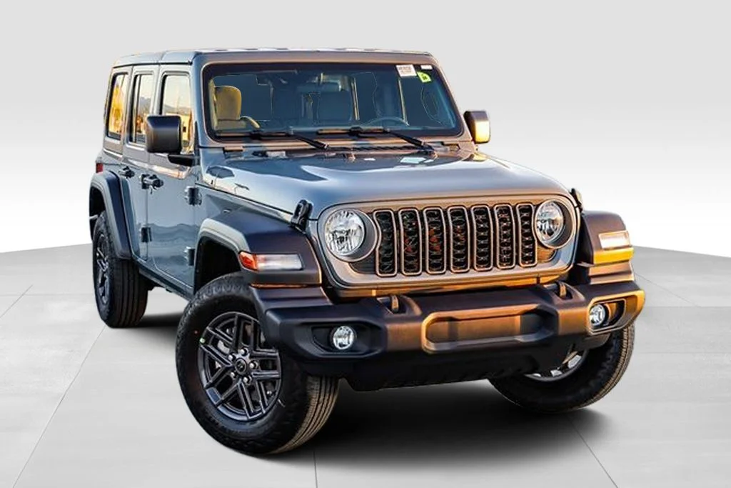 New 2026 Gray Jeep Sport image 2