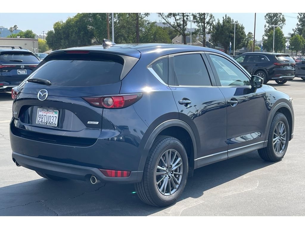 Used 2019 Deep Crystal Blue Mica Mazda Touring image 7