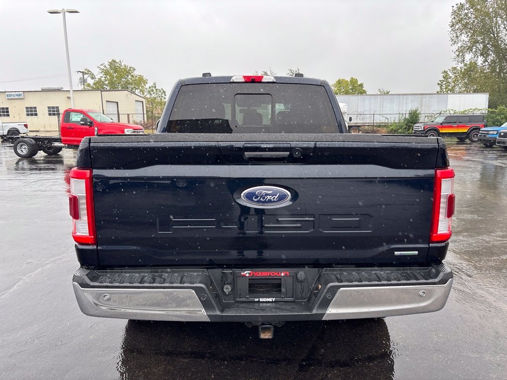 Used 2022 Antimatter Blue Metallic Ford Lariat image 4