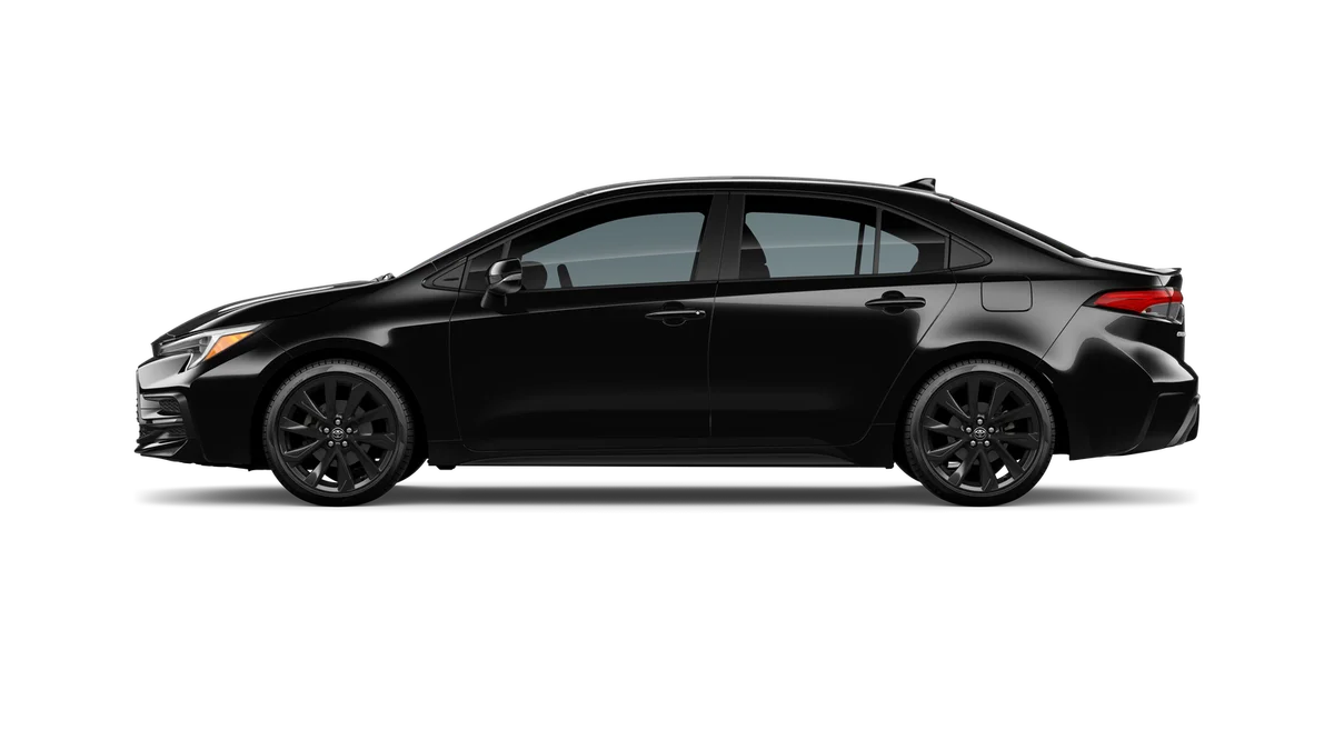 New 2026 Midnight Black Metallic Toyota SE image 4