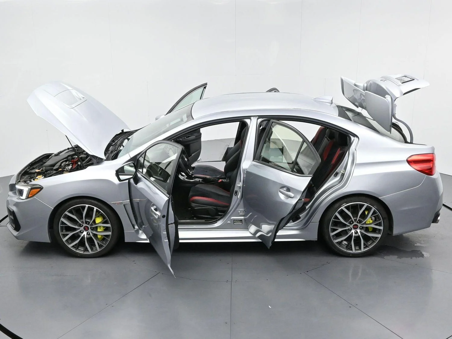 Used 2020 Ice Silver Metallic Subaru STI image 40
