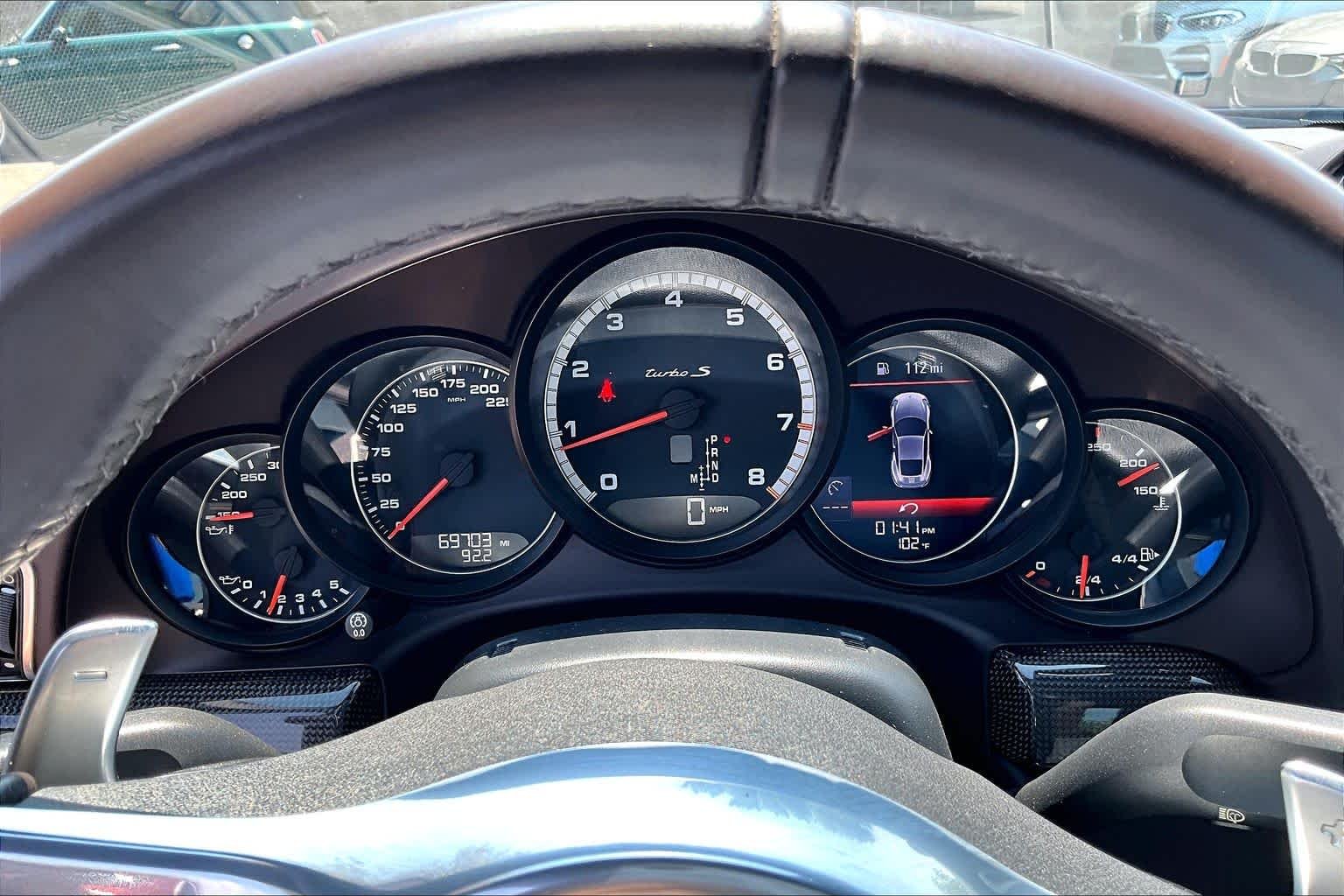 Used 2014 Dark Blue Metallic Porsche Turbo S image 21