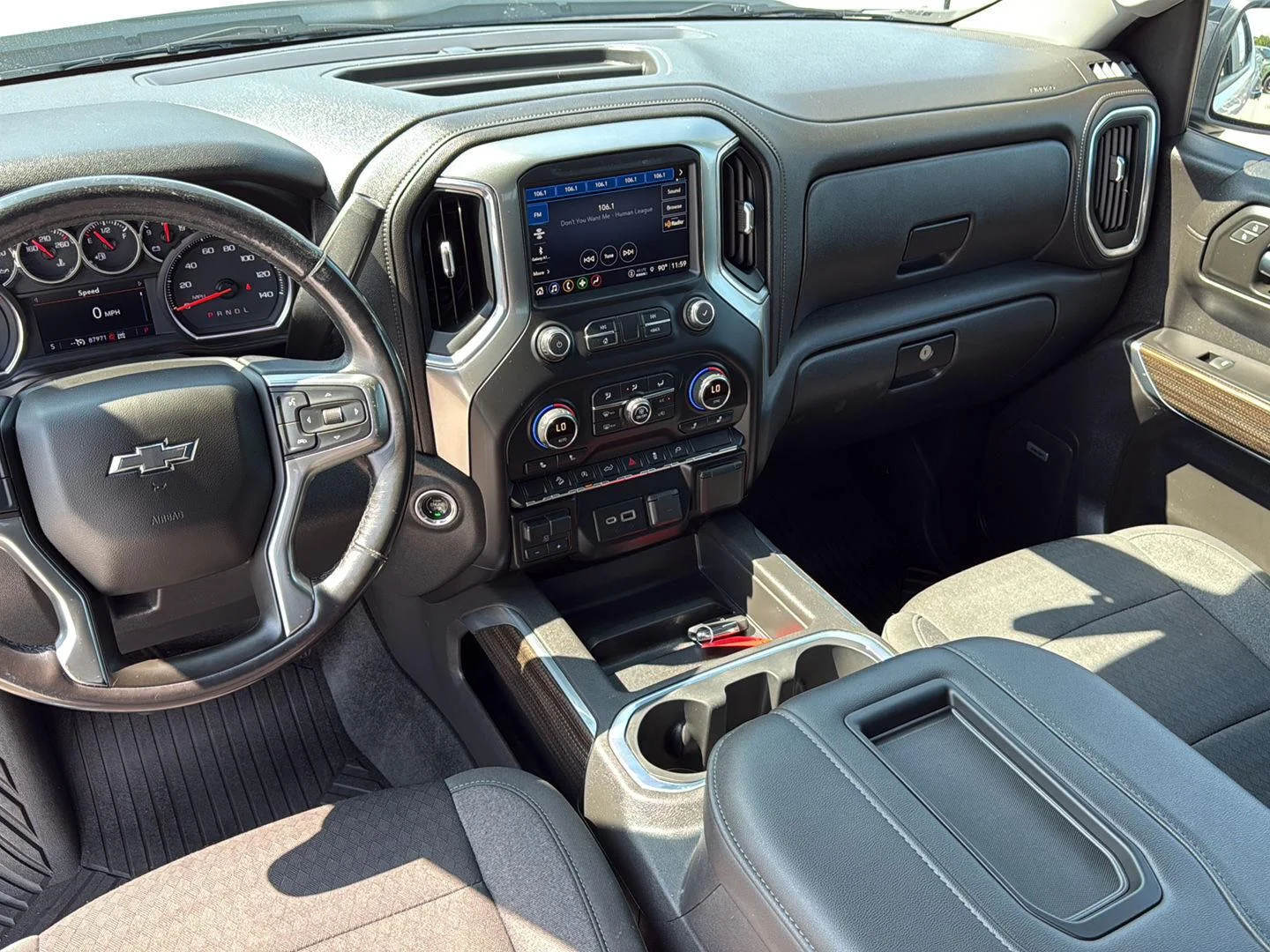 Used 2021 Silver Ice Metallic Chevrolet LT Trail Boss image 3