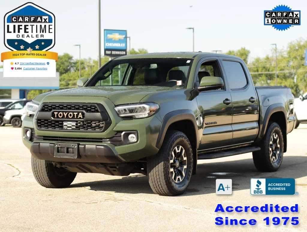 Used 2022 Green Toyota TRD Off-Road image 3