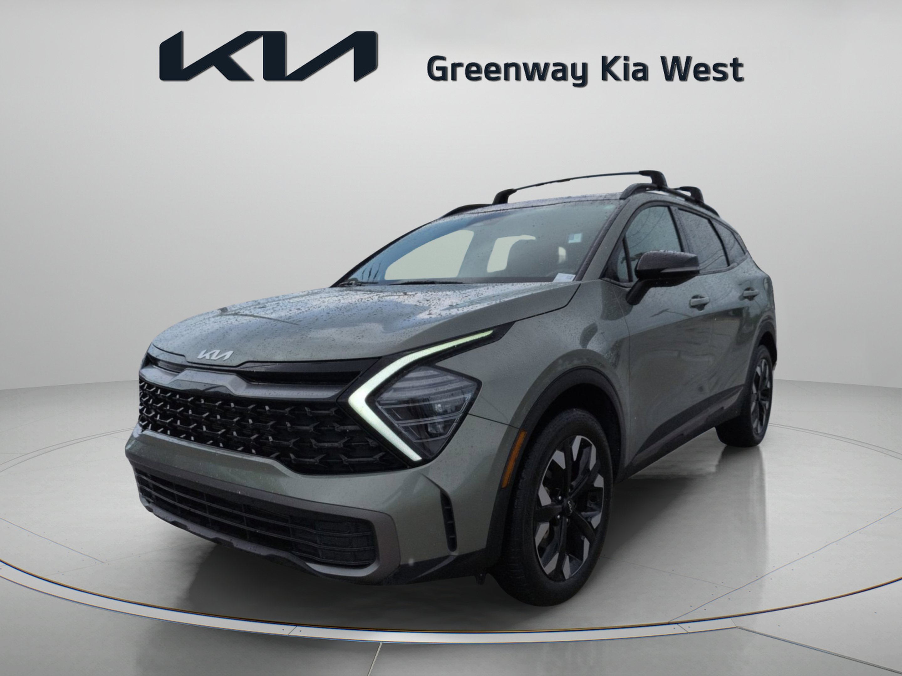 Certified Used 2024 Jungle Green Kia X-Line image 3