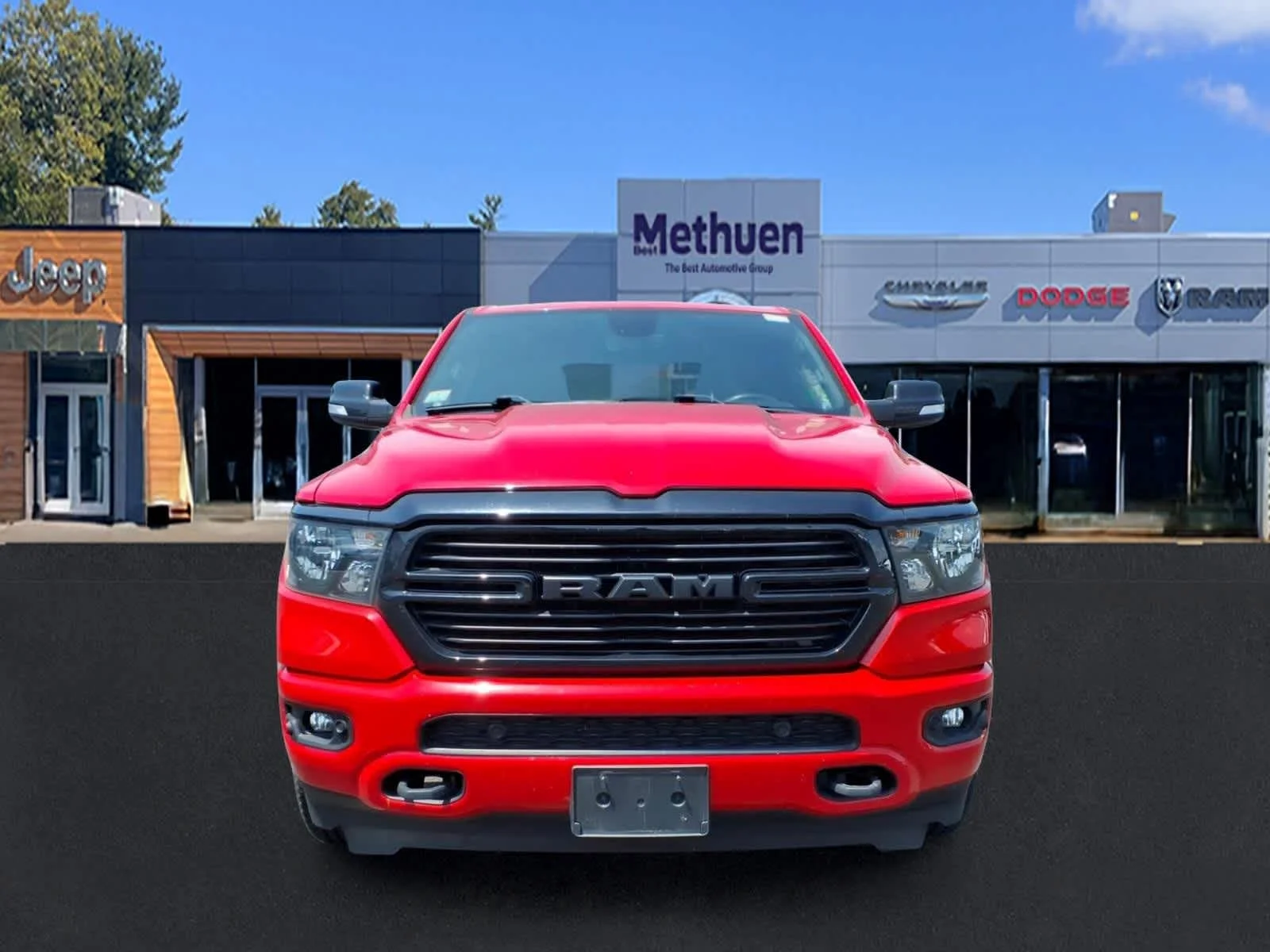 Used 2021 Flame Red Clearcoat Ram Big Horn image 2